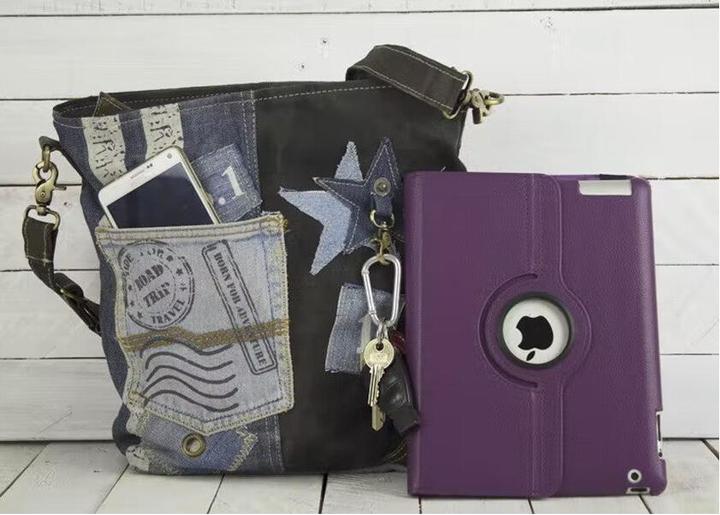 Immagine prodotto Sunsa Borsa in denim Borsa a mano Borsa a tracolla n.53