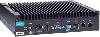 Moxa BXP-A100-E2-T - Box computer with Intel Atom x6211E processor, 2 LAN ports (Intel UHD Graphics)