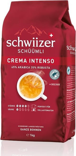 Schwiizer Schüümli Crema Intenso (1000 g, Mittlere Röstung)