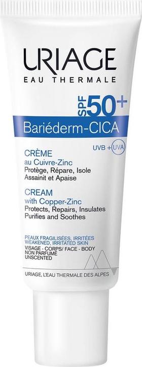 Produktbild Uriage Bariéderm Cica-Creme LSF50 Creme (40 ml, 24h Creme, SPF 50)