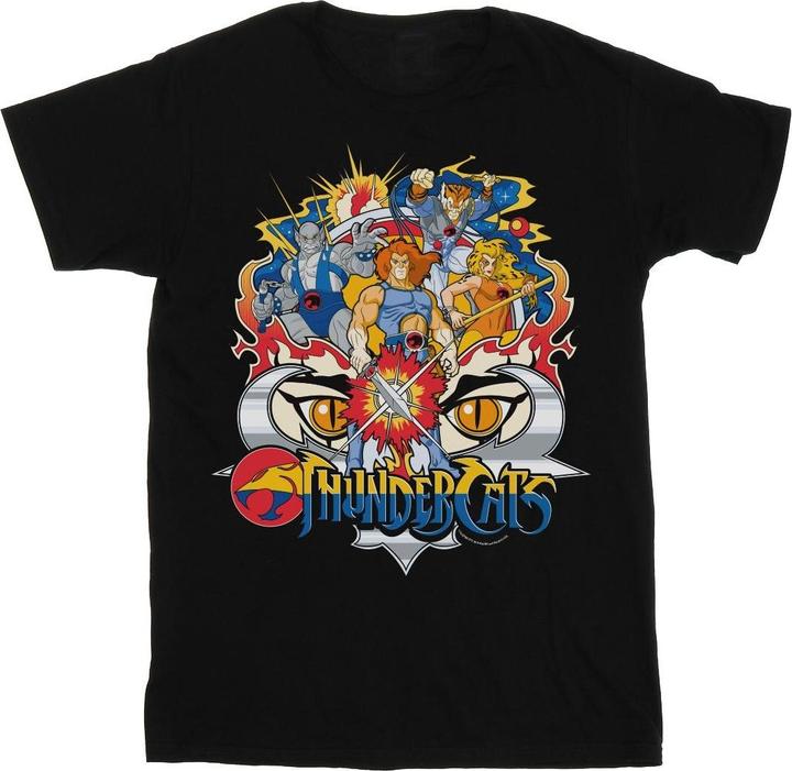 Actual product image Thundercats Mens Action Group Shot T-Shirt (5XL)