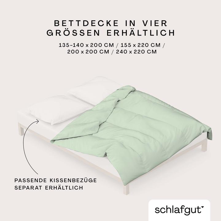 Immagine prodotto schlafgut Woven Satin (Copripiumino, 200 x 200 cm)