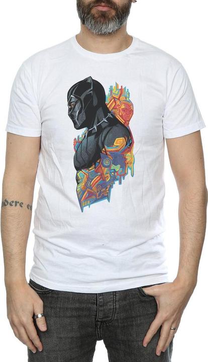 Immagine prodotto Maglietta con il profilo di Black Panther (XXL)