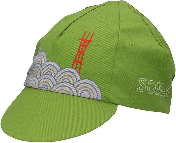 Soma Sutro Cycling Cap, Green (One Size)