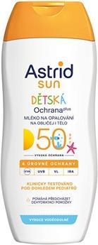 Astrid Children Ìs lotion for face and body for tanning SPF 50 Sun 200 ml (Sonnencreme Gesicht, SPF 50, 200 ml)