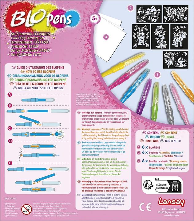 Image du produit Blopens Feutres aérographes Féériques
