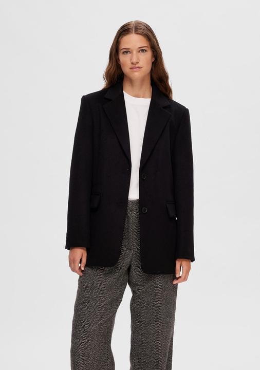 Actual product image Selected Femme Wool Single Breasted Blazer (36)