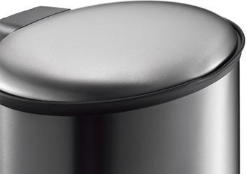 Produktbild EKO Ellipse Step Bin 40 L Edelstahl Treteimer stylischer Mülleimer mit Fusspedal und Kunststoff Inne (40 l)
