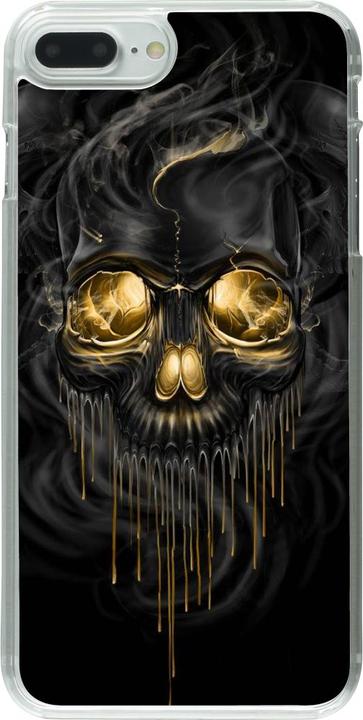Produktbild PhoneLook Hülle transparent Skull 02 (Apple iPhone 7 Plus)