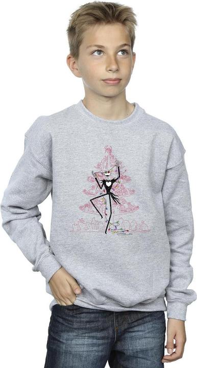 Image du produit Disney - Sweat THE NIGHTMARE BEFORE CHRISTMAS TREE PINK - Garçon (116)