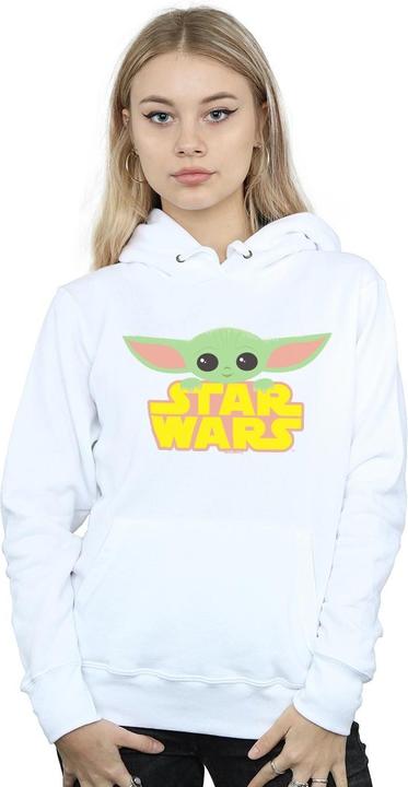 Produktbild Star Wars The Mandalorian The Child And Logo Kapuzenpullover (L)