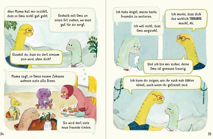 Produktbild Kleine Dinos - grosse Gefühle (Deutsch, Yiting Lee, Swapna Haddow, 2024)