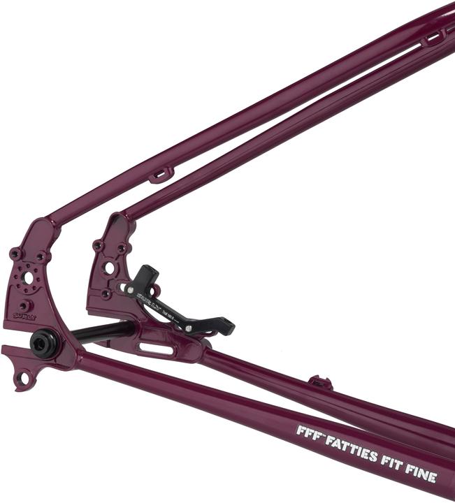 Actual product image Surly Ogre MTB Frame Kit, 27.5+/29", purple