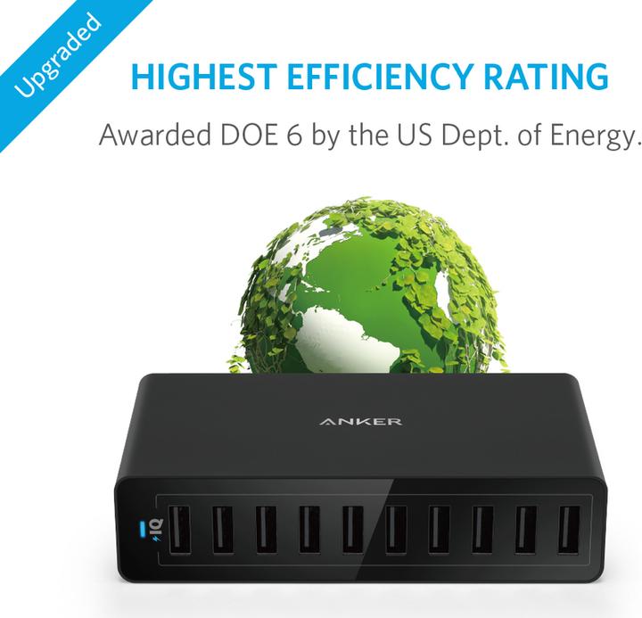 Actual product image Anker PowerPort 10 (60 W)