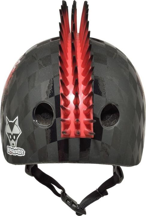 Actual product image C-Preme Unisex Youth x Bicycle Helmets, Skull Hawk red, S (50cm-54cm) (50 - 54 cm)