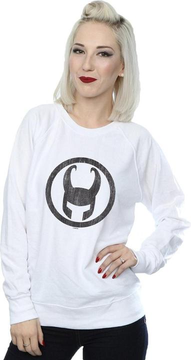 Actual product image Womens/Ladies Loki Icon Sweatshirt (S)
