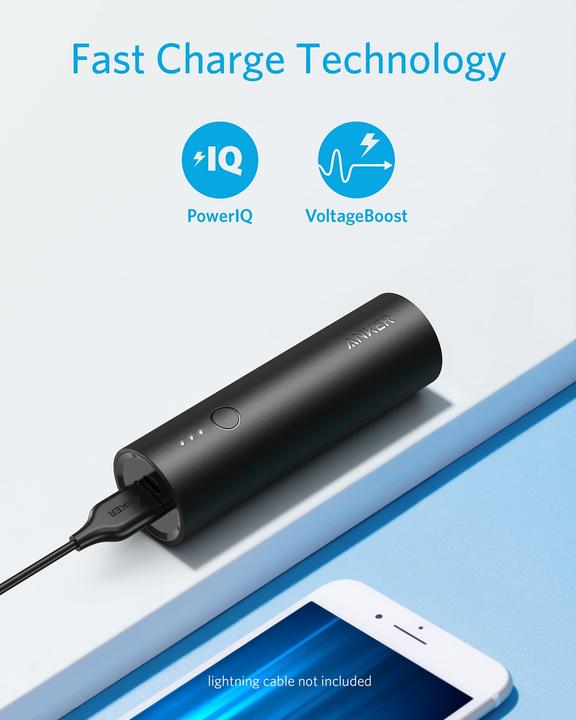 Productafbeelding Anker PowerCore (5000 mAh, 5000 W, 18.50 Wh)