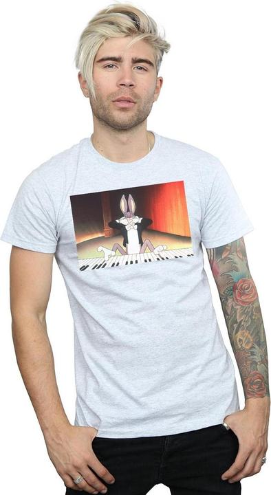Produktbild Looney Tunes Bugs Bunny Playing Piano TShirt (L)