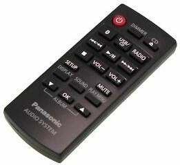 Actual product image Panasonic Micro HIFI System SC HC204 (Bluetooth)