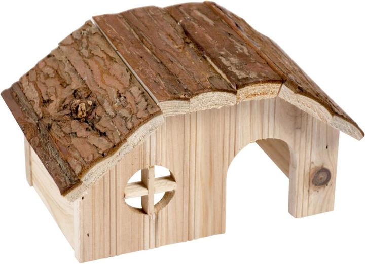 Produktbild EBI Duvo+ Holzlodge mit Rindendach Nager