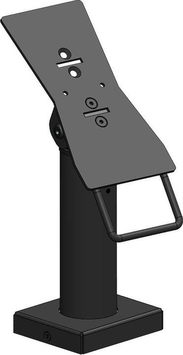Actual product image Max Michel Complete bracket for Verifone P200/P400, square cover, poles 120 mm
