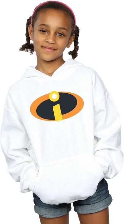 Immagine prodotto Disney The Incredibles Costume Logo Felpa con Cappuccio Ragazze (140, 146)