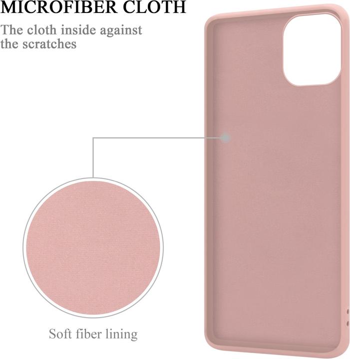 Actual product image Cadorabo Case for Apple iPhone 14 PLUS in TPU Liquid Ring Silicone Case Style (Apple iPhone 14 Plus)
