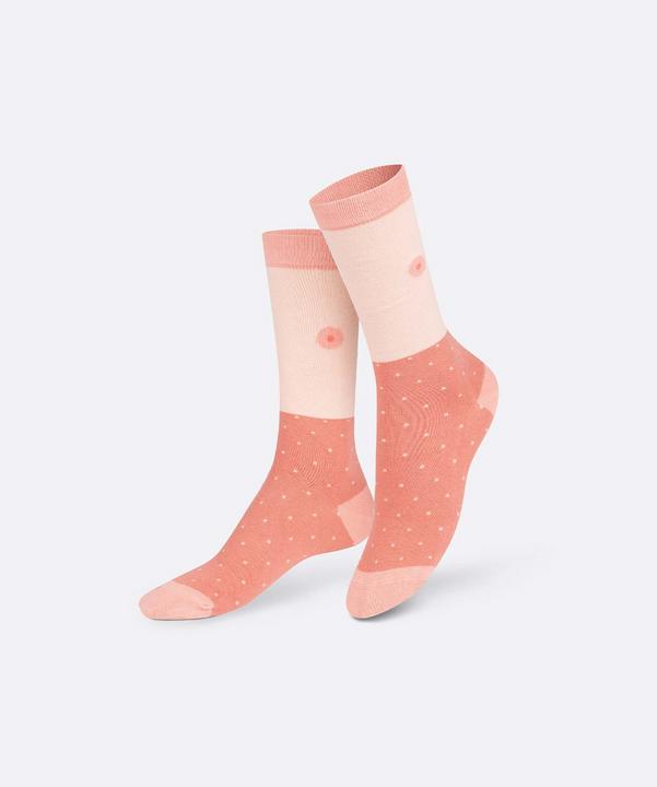 Produktbild Eat My Socks Free the Nipple Socken, weiss (One Size)