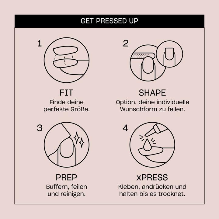 Actual product image OPI Xpress/On (White, Rose)