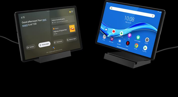 Image du produit Lenovo Onglet M10 Plus (2e génération) avec Smart Dock (WLAN uniquement, 10.30", 64 Go, Iron Grey)