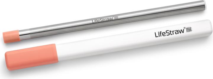 LifeStraw Sip Reusable Stainless Steel Water Filter Drinking Straw with Carry Case
