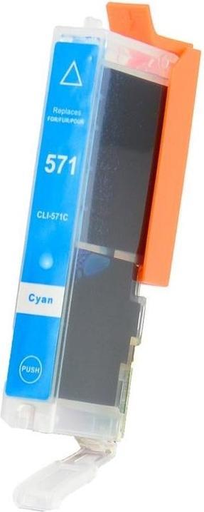 Actual product image Hermex Compatible Ink Cartridge XL for Canon PIXMA MG6851 (C)