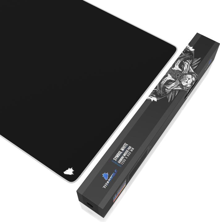 Actual product image Titanwolf Gaming Mouse Pad, XXXL Speed Mouse Mat 1200 x 600 mm, Speed & Precision, White Icon