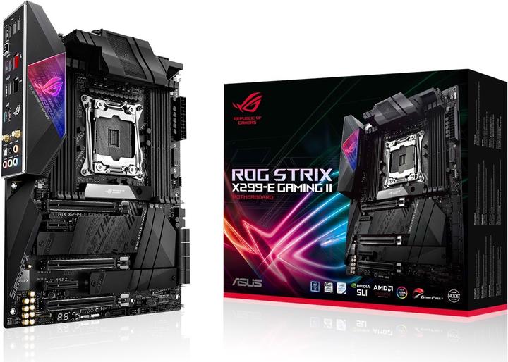 Image du produit ASUS ROG Strix X299-E Gaming II (LGA 2066, Intel X299 Express, ATX)