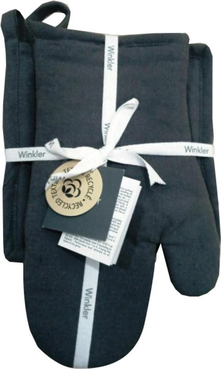 Produktbild Winkler jona recycling-set aus handschuh und topflappen (Obermaterial 80% Baumwolle 20% Polyester Füllung 100% Baumwolle)