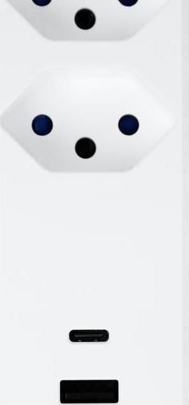 Actual product image Steffen IQ Pro (3 x, USB-C, USB-A, Type 13, 3 m)
