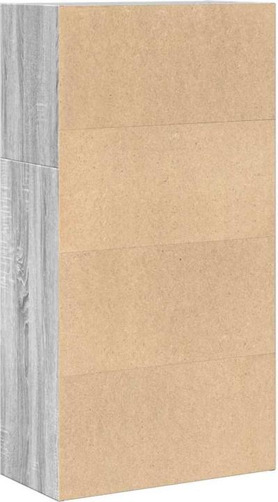 Produktbild VidaXL Bücherregal Regal Standregal Büroregal Aufbewahrungsregal Grau Sonoma (60 x 30 x 114 cm)
