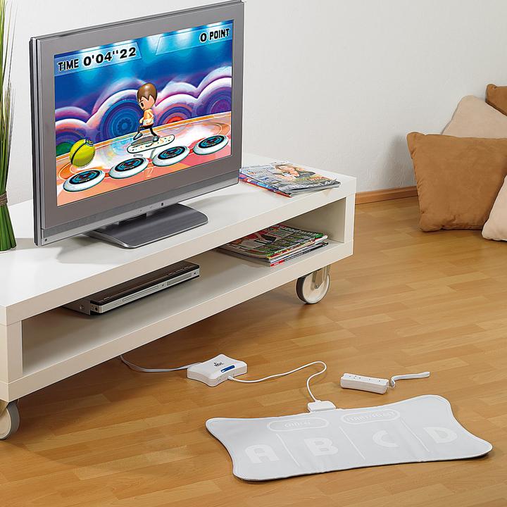 Image du produit MGT Console de jeu TV Fitness avec contrôleur au sol et manuel