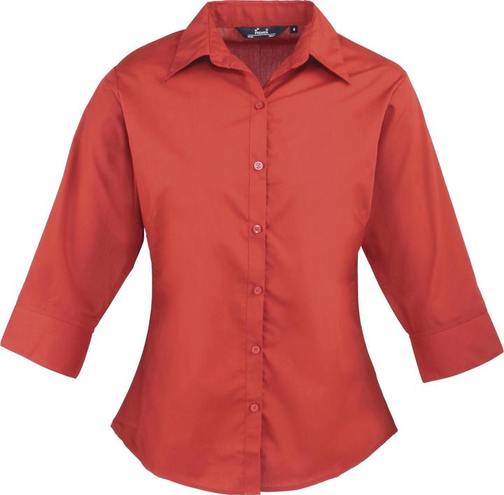 Premier Popeline Bluse Arbeitshemd 34 Arm