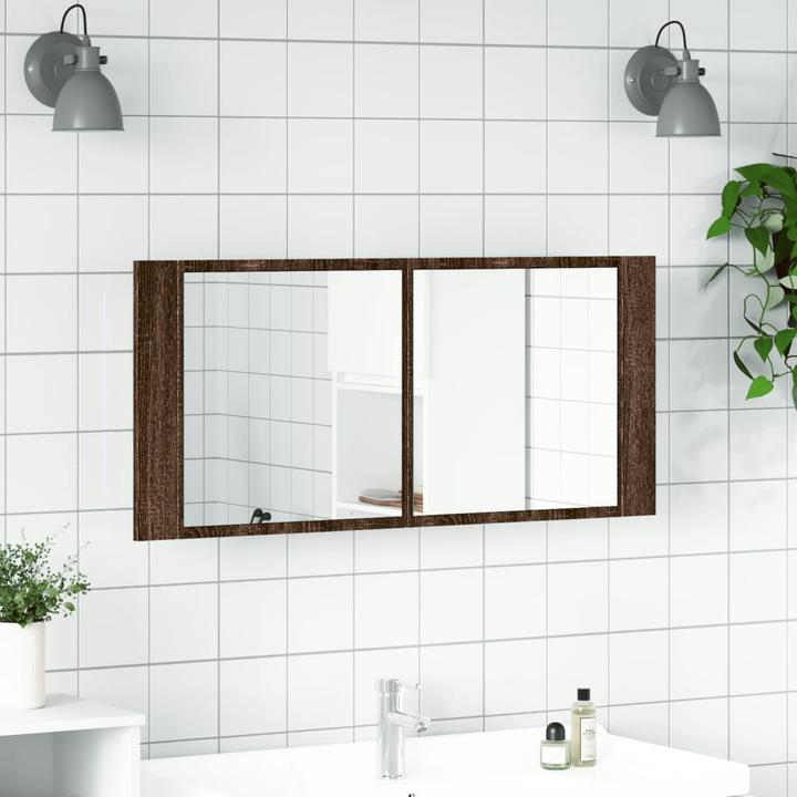 Produktbild VidaXL LED-Spiegelschrank (100 x 12 x 45 cm)