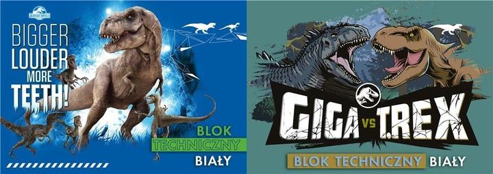 Produktbild Teka Jurassic Park weisser Zeichenblock im A4/10K-Format (A4)