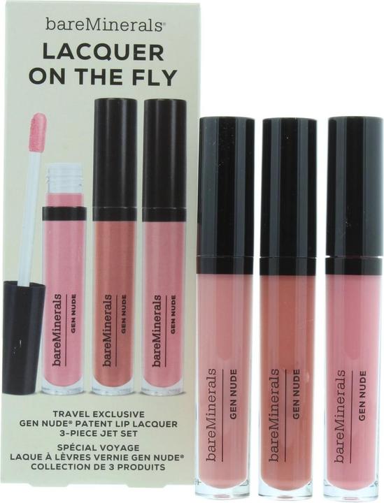 Immagine prodotto Bare Minerals bareMinerals Gen Nude Lip Lacquer Trio Set in scatola di 3 lucidalabbra - Can't Even, Dahling