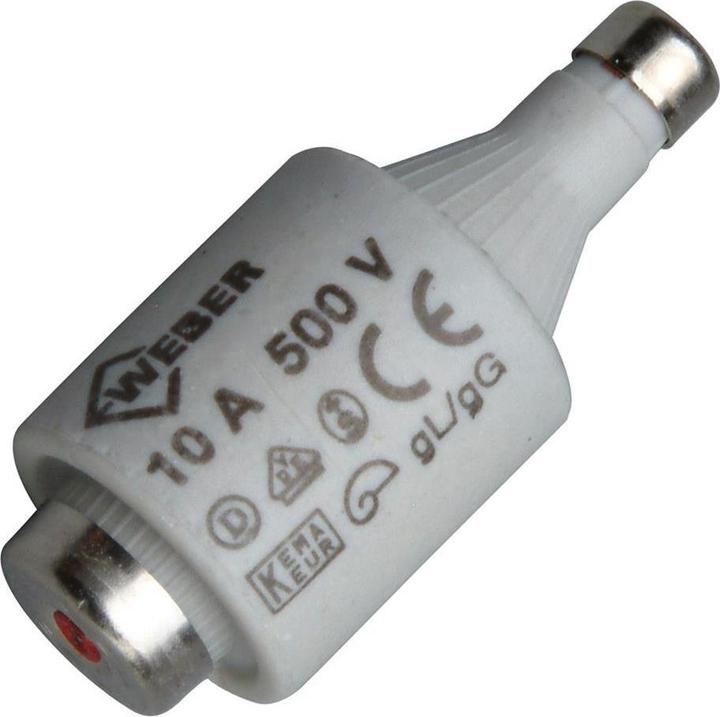 Produktbild REV 0515085555 Diazed-Sicherung Sicherungsgrösse = DII 10 A 500 V 5 St. (Diazed-Sicherung, 10 A, Träge)