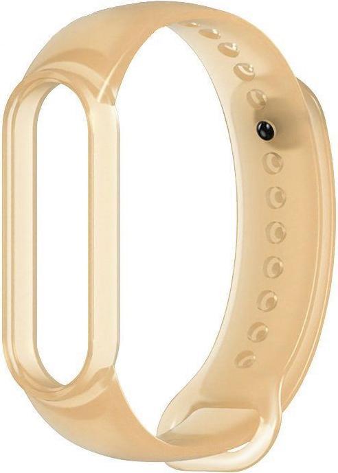 Produktbild Hurtel Replacment band strap for Xiaomi Mi Band 5/6 golden (Silikon)