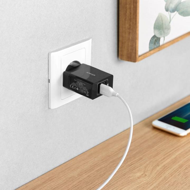 Actual product image Anker 2-Port USB Charger (24 W)