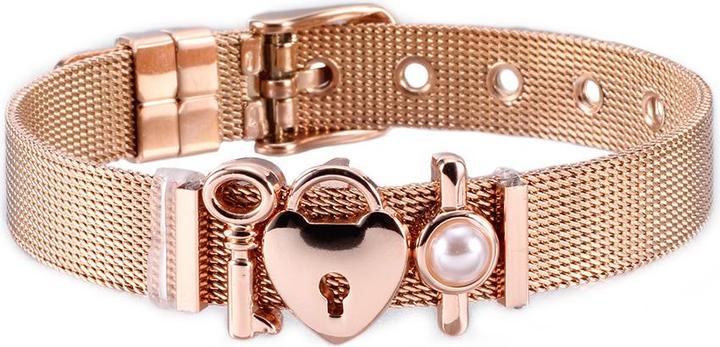 Immagine prodotto Heideman Bracciale a rete lucidato (100% acciaio inossidabile)