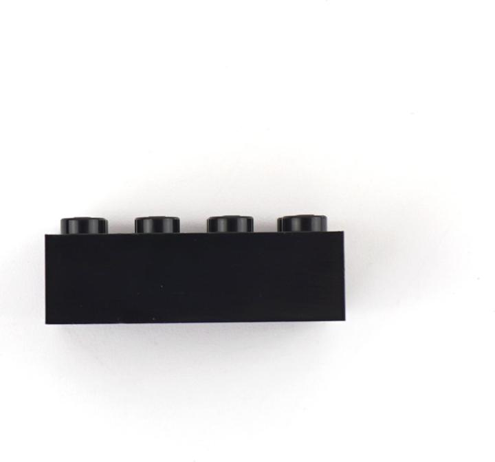 Produktbild LEGO 2x4 Steine Kiloware - 1 Kilo in Schwarz NEU! (3001, LEGO Zubehör)