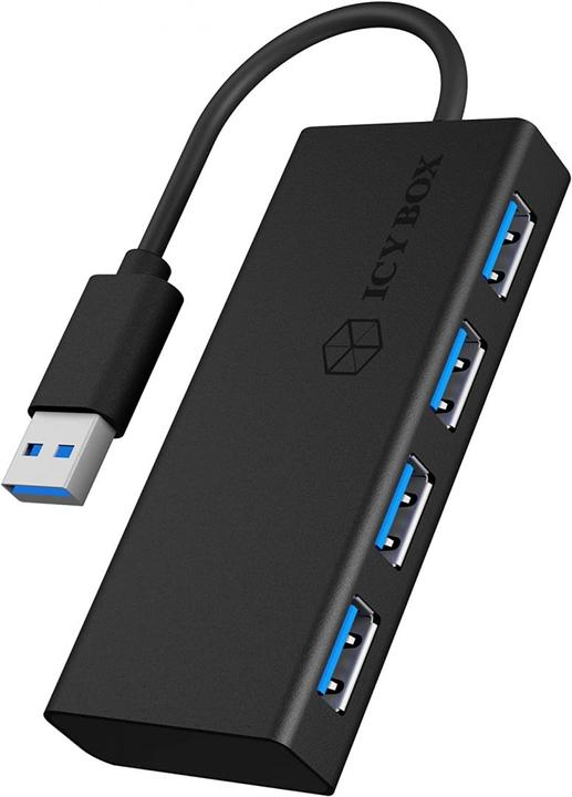 Produktbild Icy Box Ib-Ac6104-B (USB-A, 4 Ports)