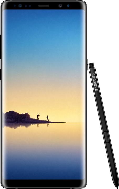 Samsung Galaxy Note8 EU (64 GB, Midnight Black, 6.30", Hybrid Dual SIM, 12 Mpx, 4G)