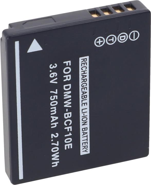 Actual product image Panasonic Battery DMW-BCF10, DMW-BCF10E, BCF-10, CGA-S/106C,, CGA-S106C (Rechargeable battery)